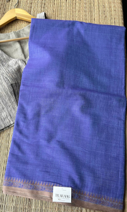 LAVENDER DHANIAKHALI SAREE