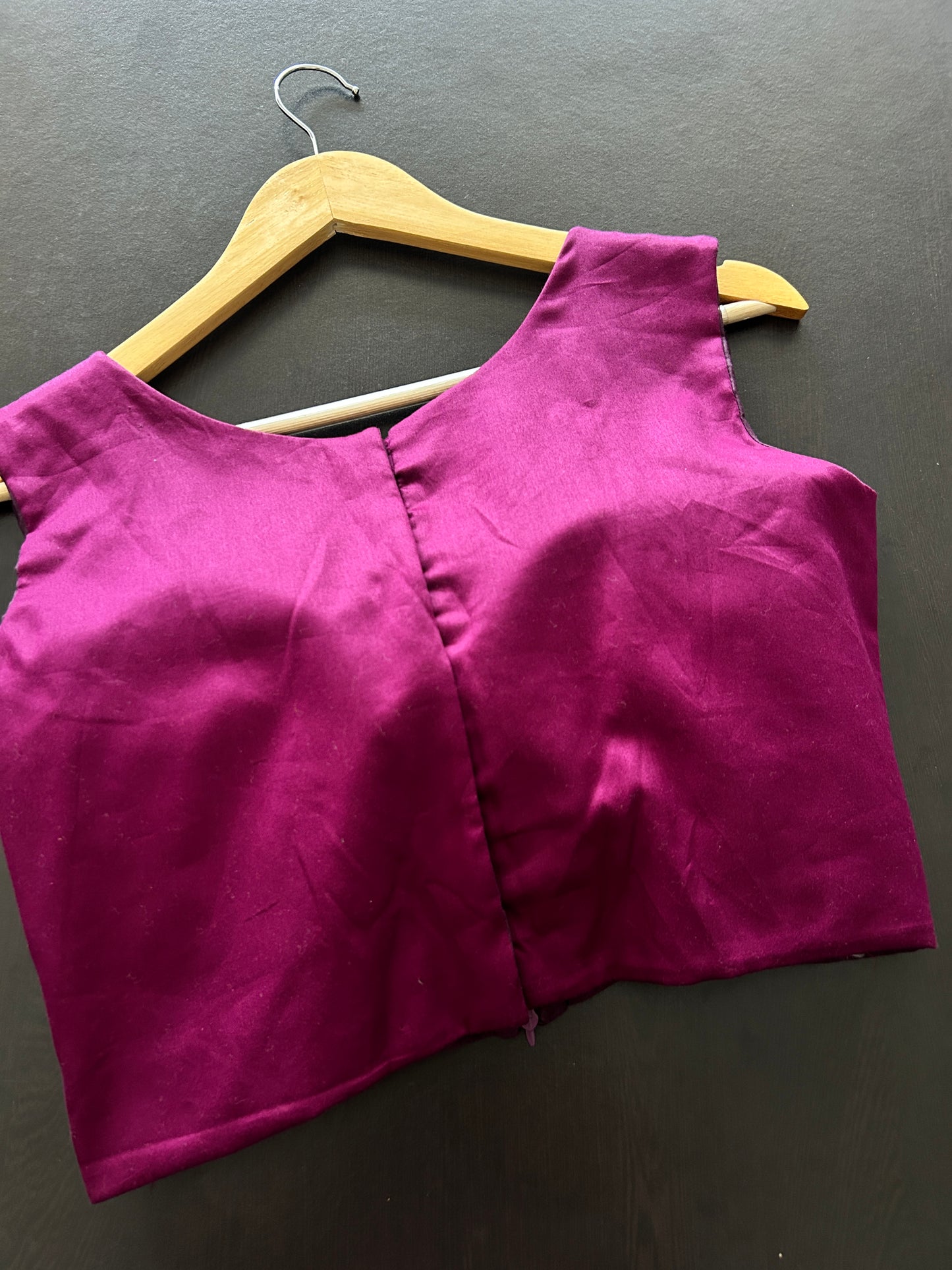PURPLE BLOUSE