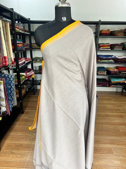 GREY DHANIAKHALI SAREE