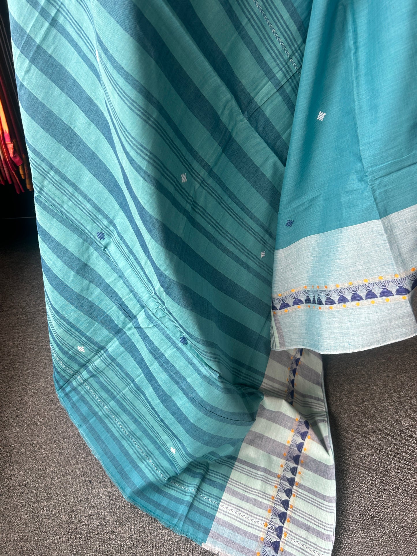GREEN DHANIAKHALI SAREE
