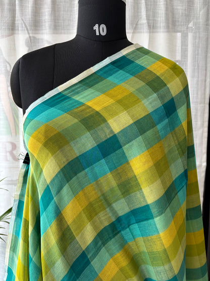 GREEN INSPIRED BHUJODI SAREE