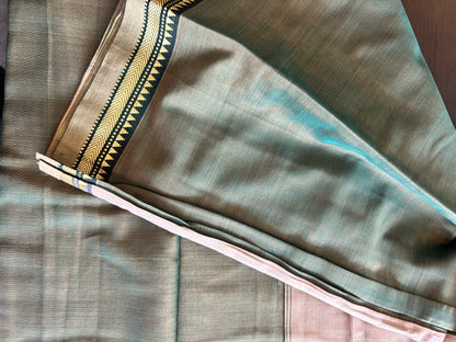 GREEN NARAYANPET SAREE