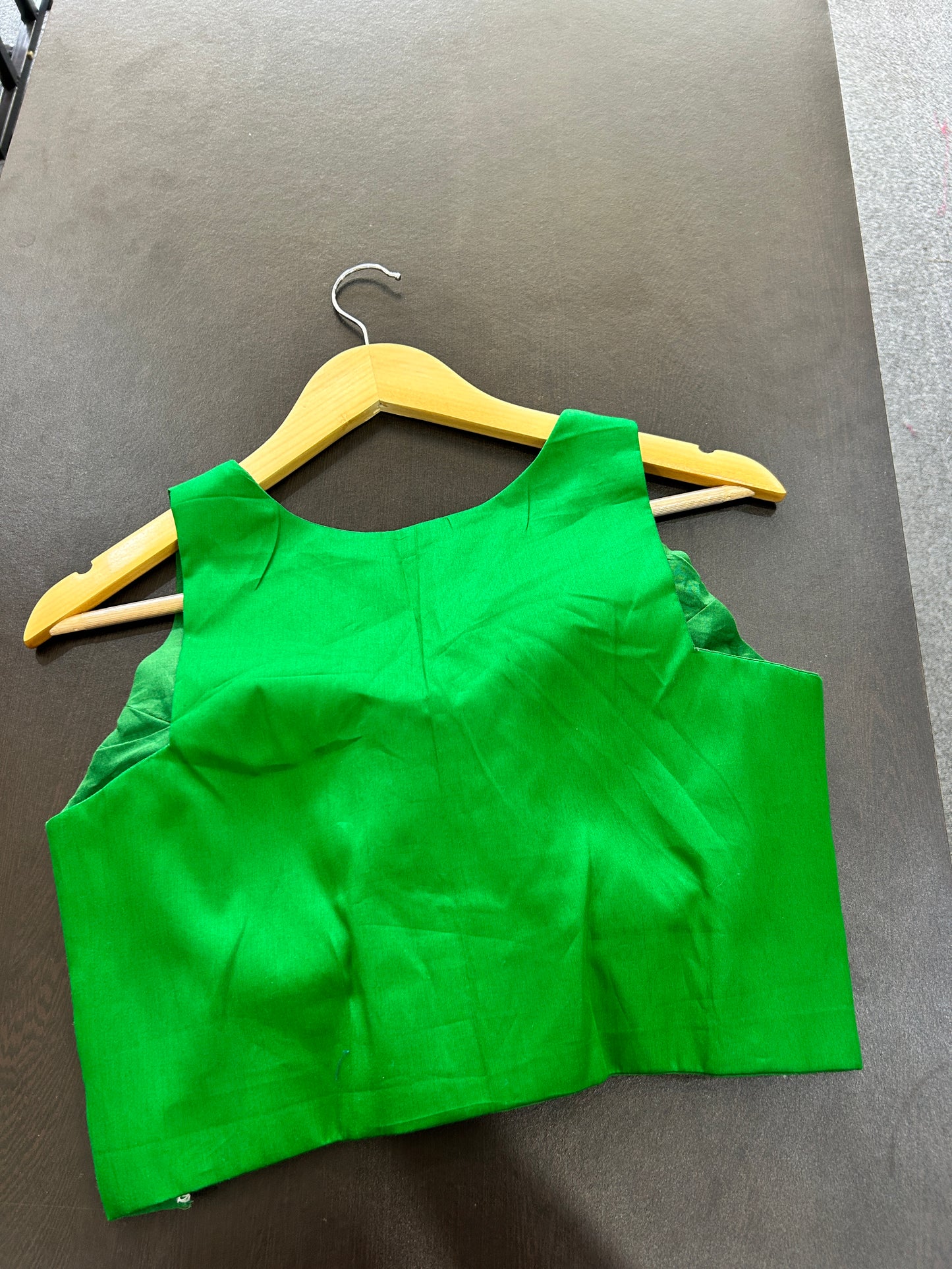 GREEN BLOUSE
