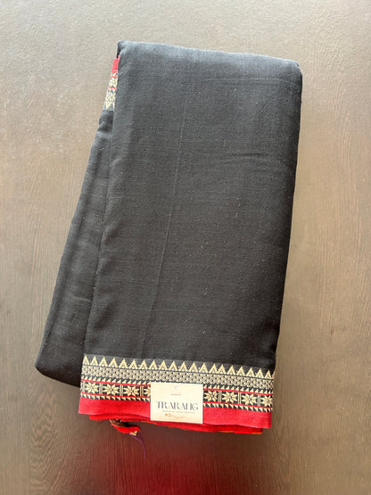 BLACK NARAYANPET SAREE