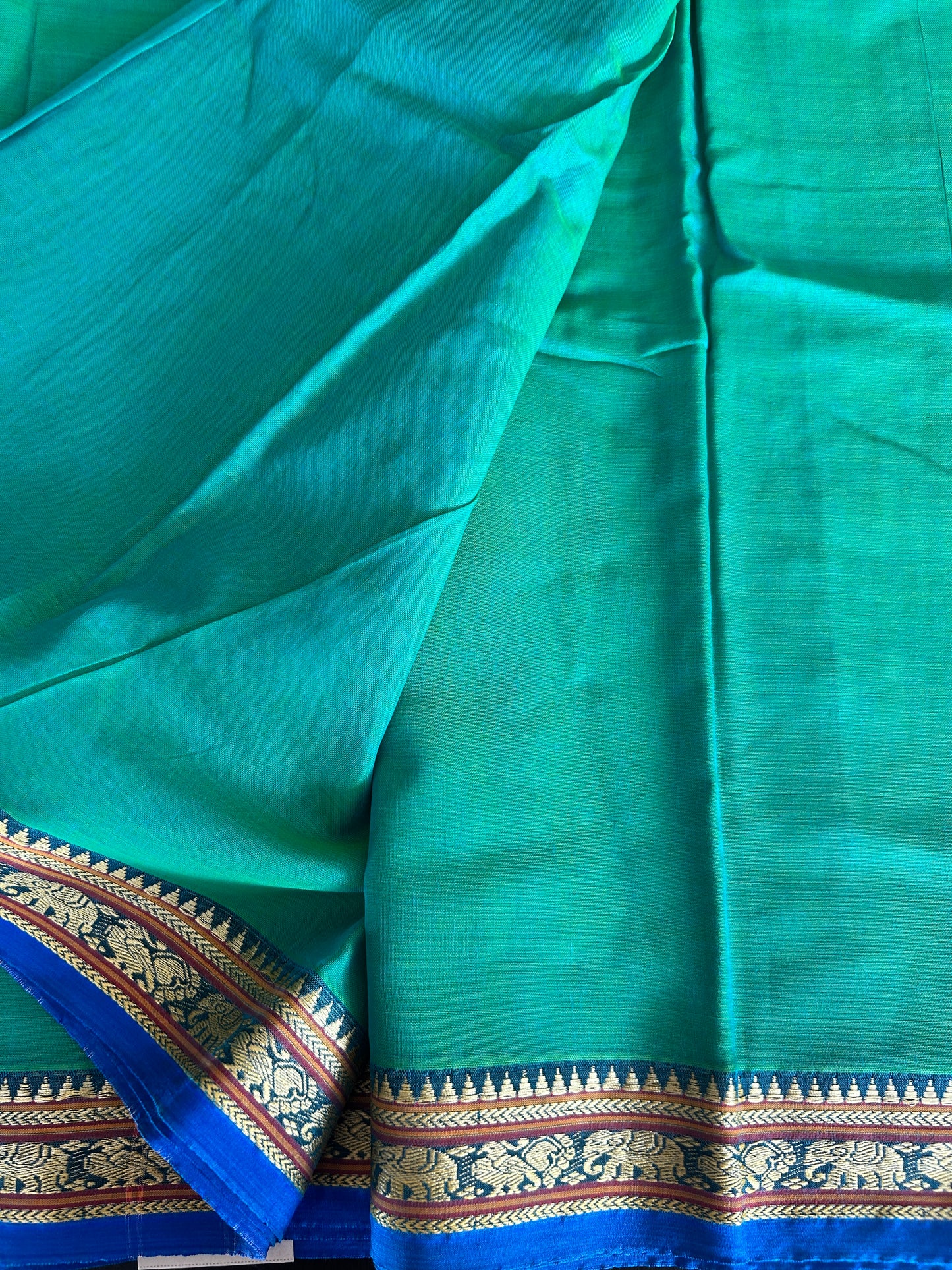 GREEN NARAYANPET SAREE