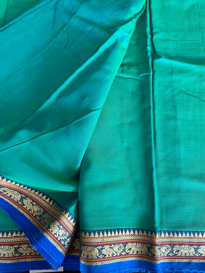 GREEN NARAYANPET SAREE