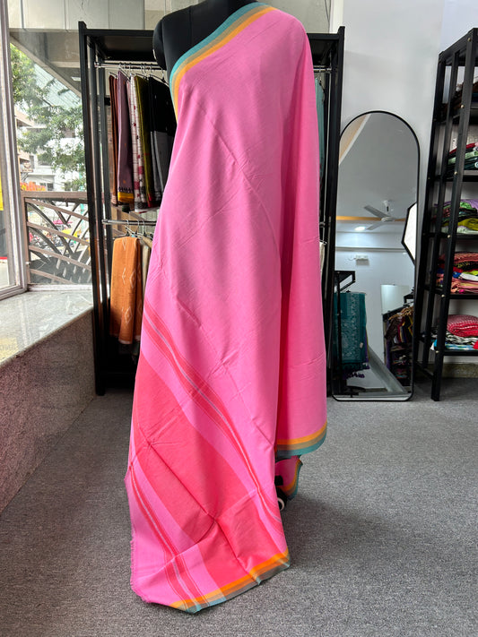PINK DHANIAKHALI SAREE