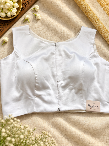 WHITE COTTON BLOUSE