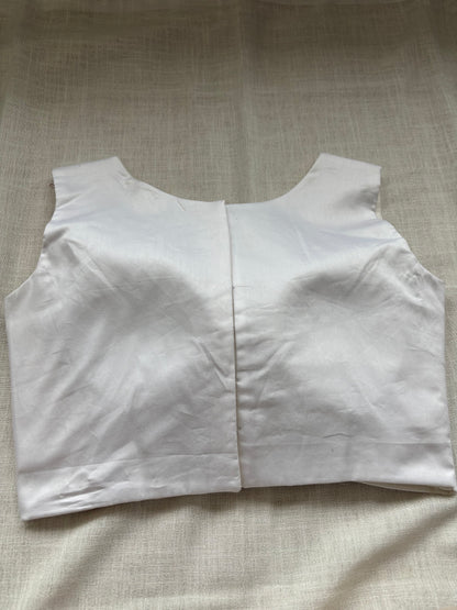 WHITE COTTON BLOUSE