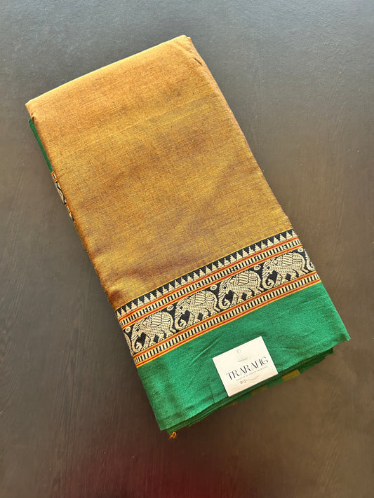 YELLOW NARAYANPET SAREE