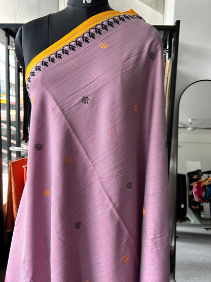 PINK DHANIAKHALI SAREE