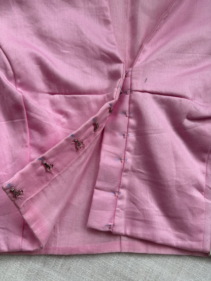 LIGHT PINK COTTON BLOUSE