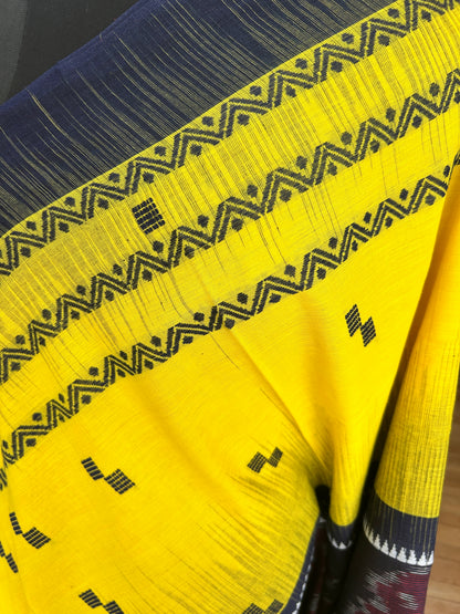 YELLOW DHANIAKHALI SAREE
