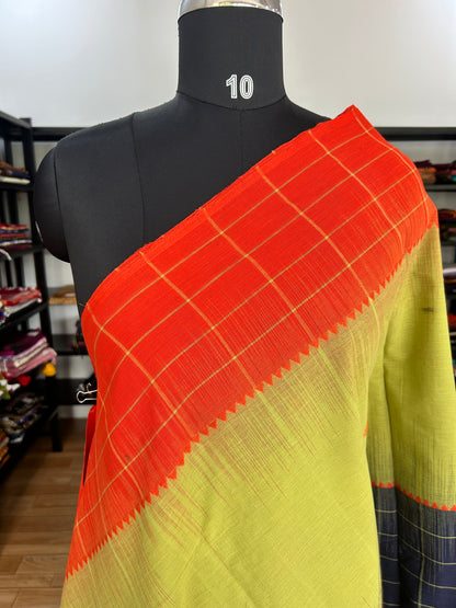 GREEN DHANIAKHALI SAREE