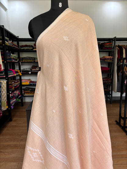 BIEGE JAMDANI SAREE