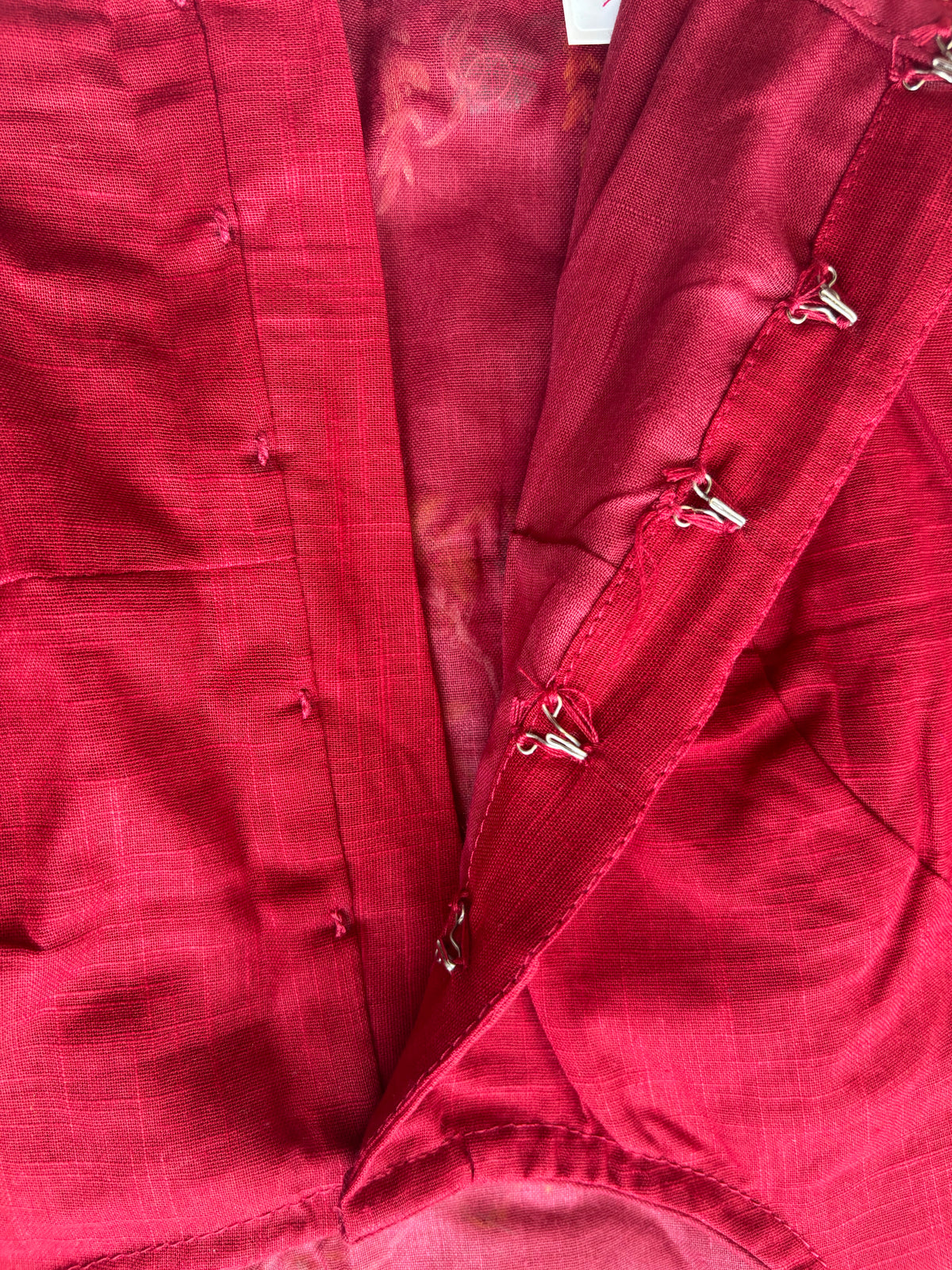 Maroon Embroidered blouse