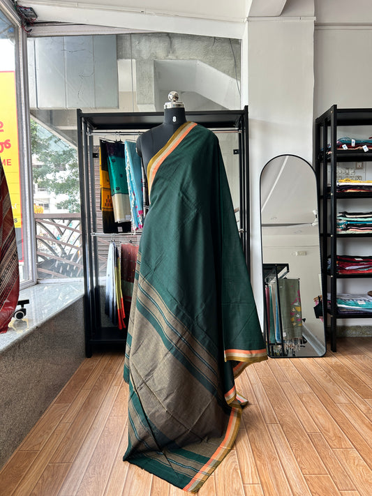 GREEN DHANIAKHALI SAREE
