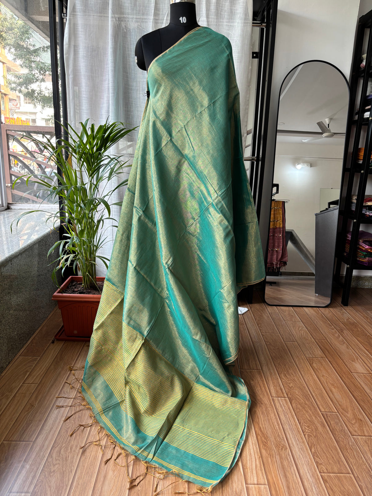 GREEN TISSUE MUL COTTON