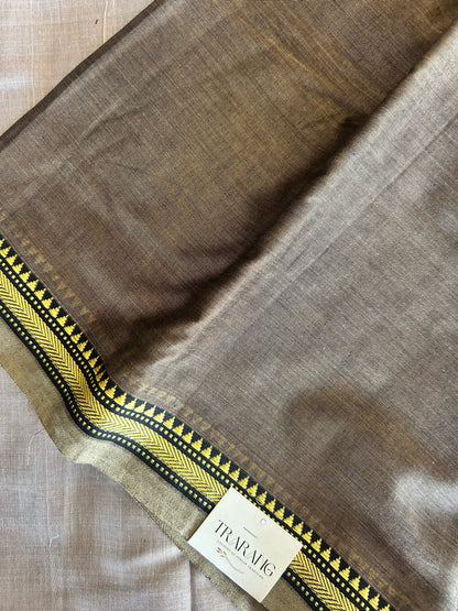 GREY NARAYANPET SAREE