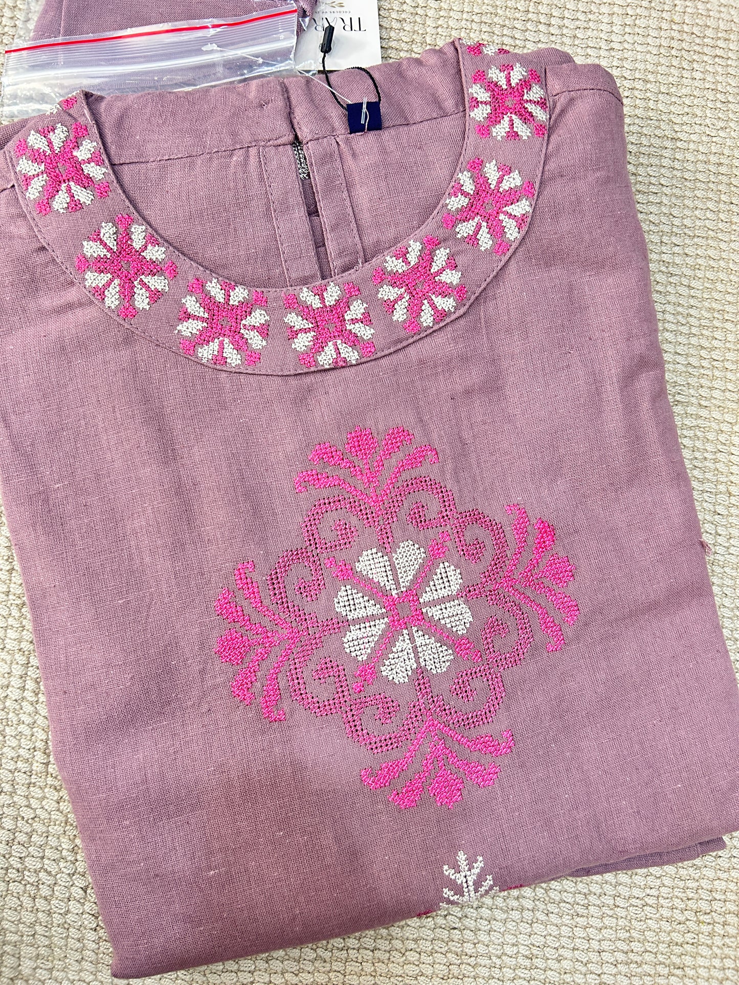 PINK COTTON SUIT