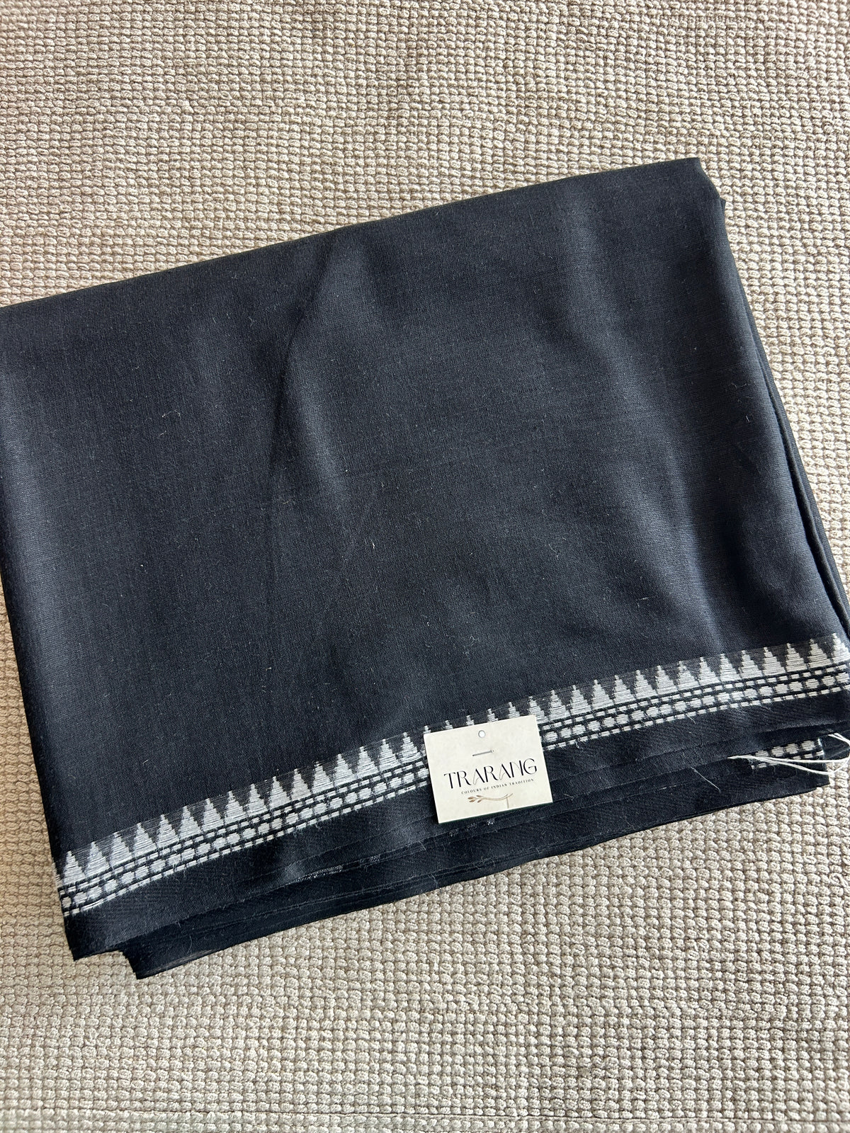 BLACK DHANIAKHALI SAREE