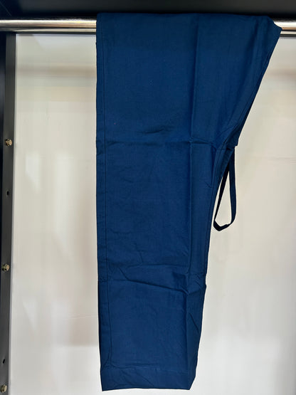 BLUE GAMTHI COTTON SUIT