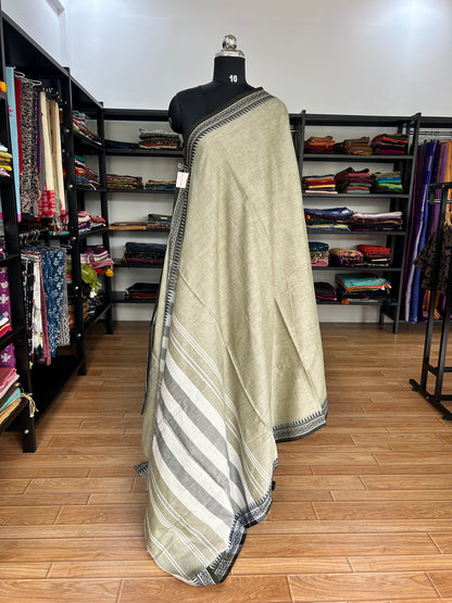 GREY DHANIAKHALI SAREE