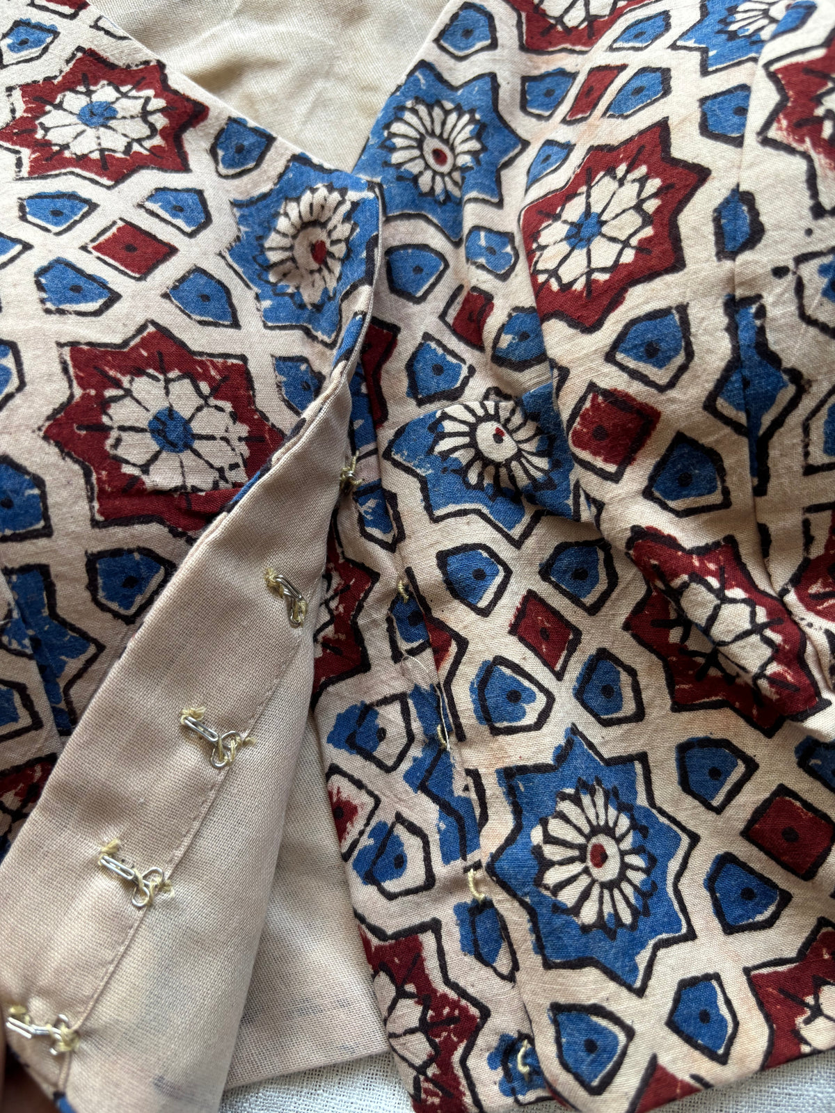 BIEGE COTTON BLOUSE