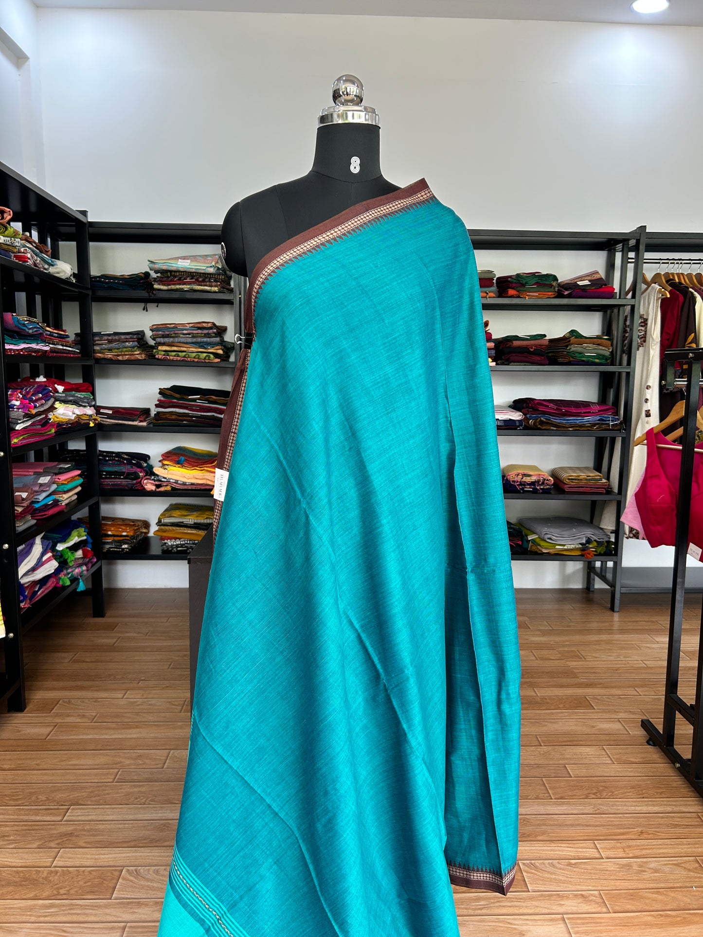 GREEN DHANIAKHALI SAREE