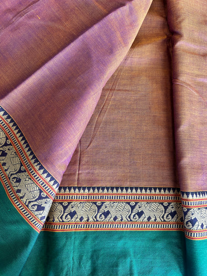 PEACH NARAYANPET SAREE