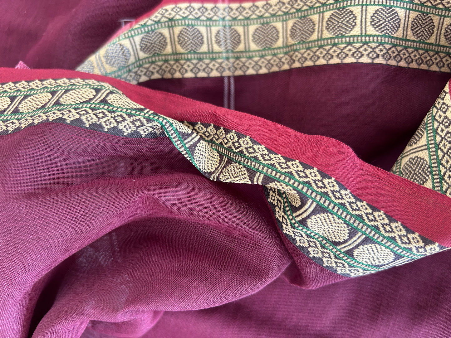 BROWN NARAYANPET SAREE