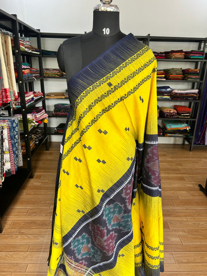 YELLOW DHANIAKHALI SAREE