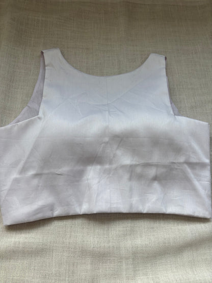 WHITE COTTON BLOUSE