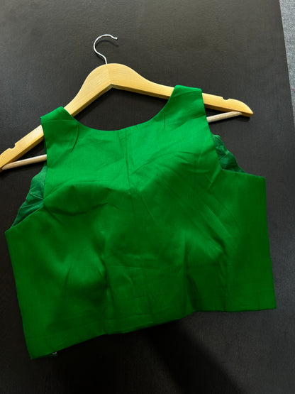 GREEN BLOUSE