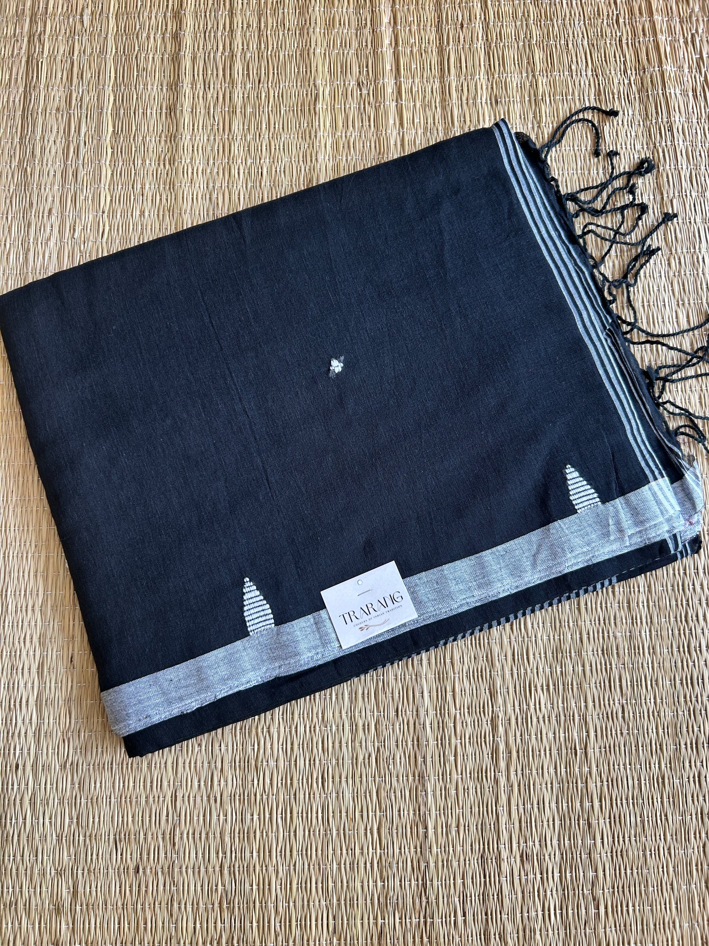 BLACK JAMDANI SAREE