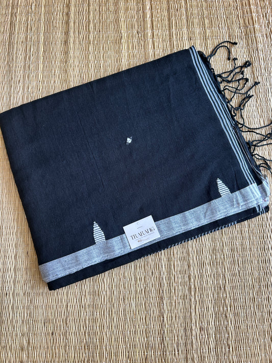 BLACK JAMDANI SAREE