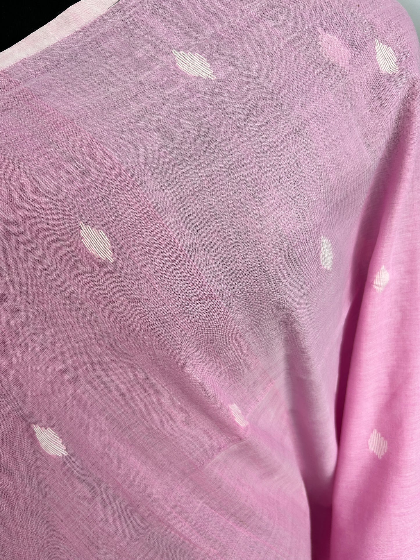 PINK JAMDANI SAREE
