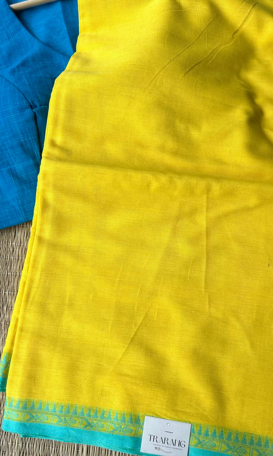 YELLOW DHANIAKHALI SAREE