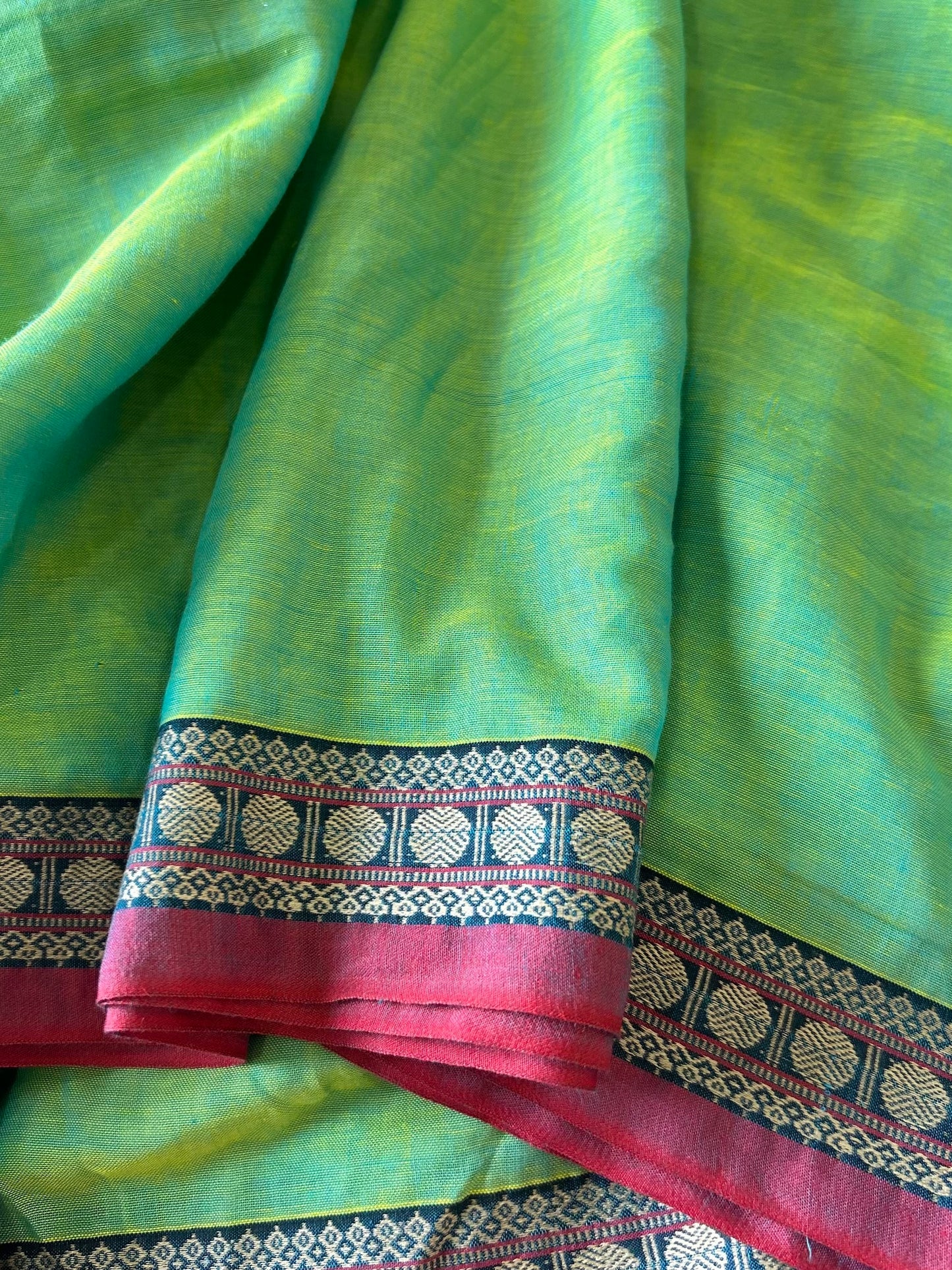 GREEN NARAYANPET SAREE
