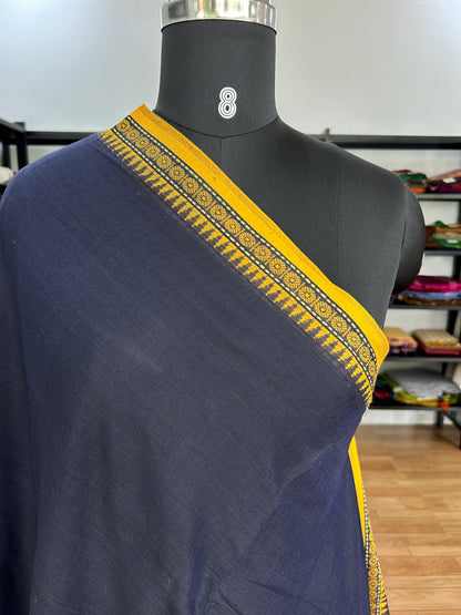 BLACK DHANIAKHALI SAREE