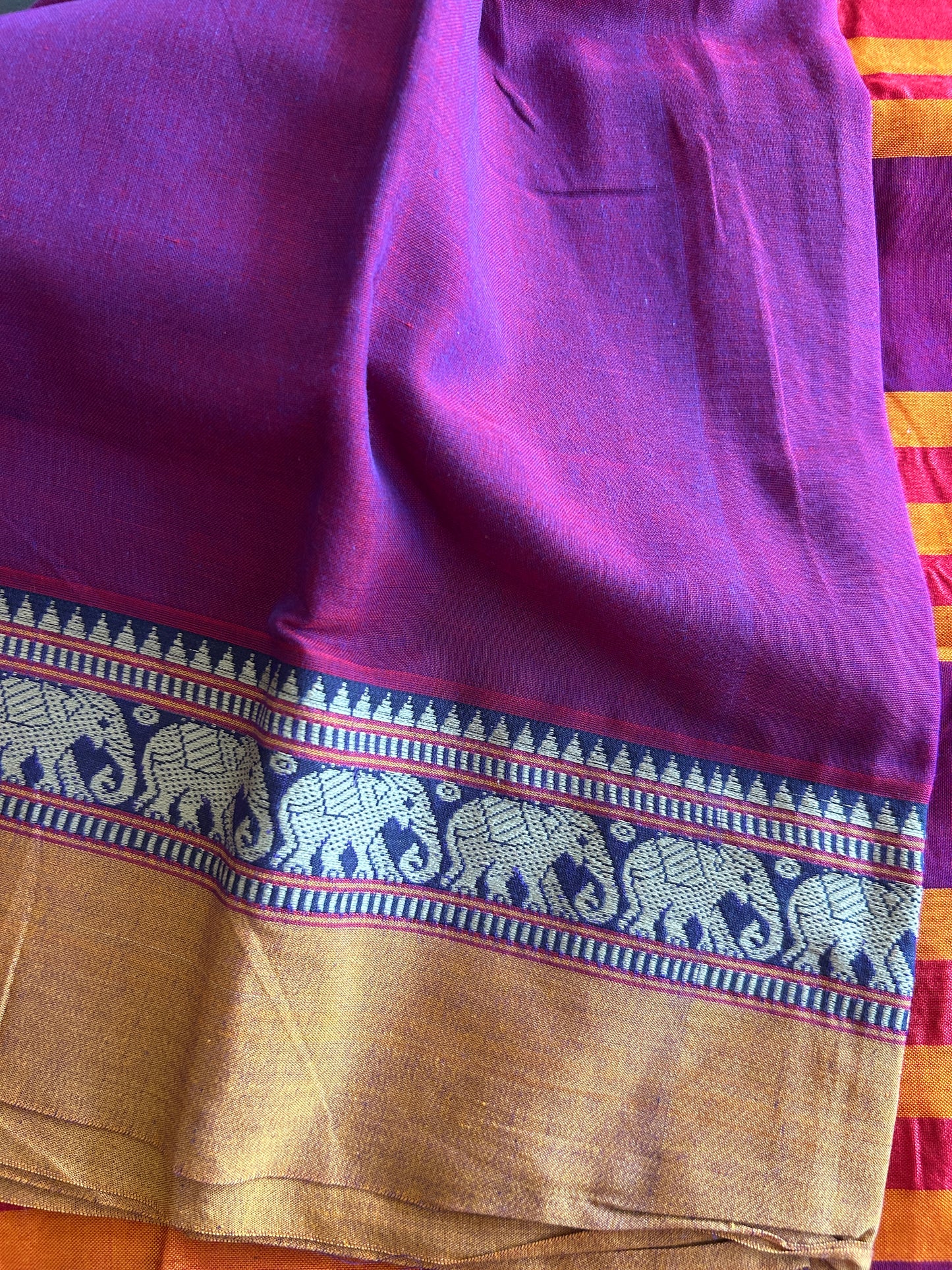 PINK NARAYANPET SAREE