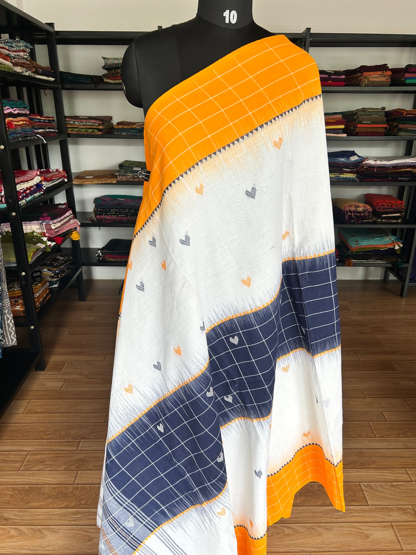 YELLOW DHANIAKHALI SAREE