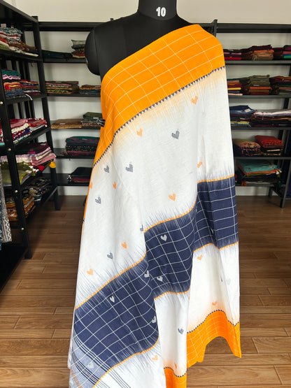 YELLOW DHANIAKHALI SAREE