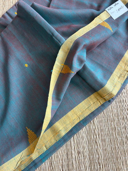 GREEN JAMDANI SAREE
