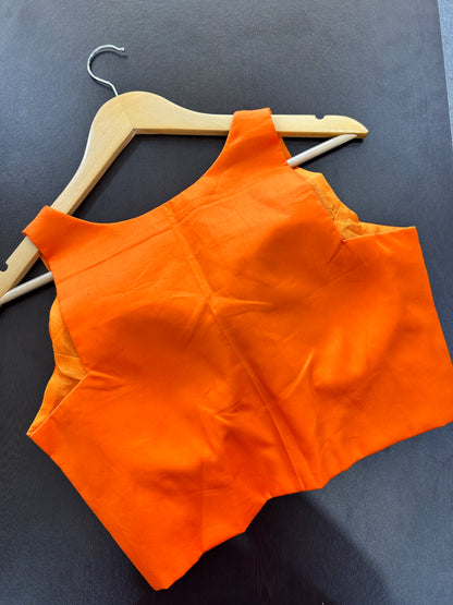 ORANGE BLOUSE