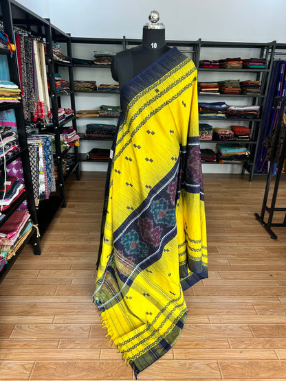 YELLOW DHANIAKHALI SAREE