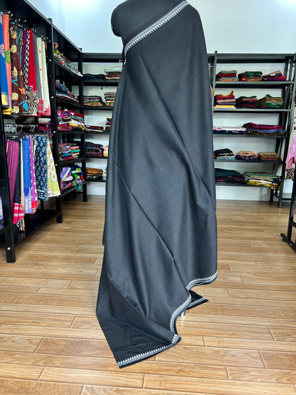 BLACK DHANIAKHALI SAREE
