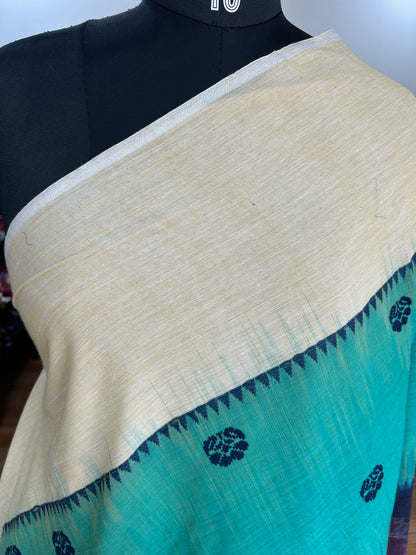 GREEN DHANIAKHALI SAREE
