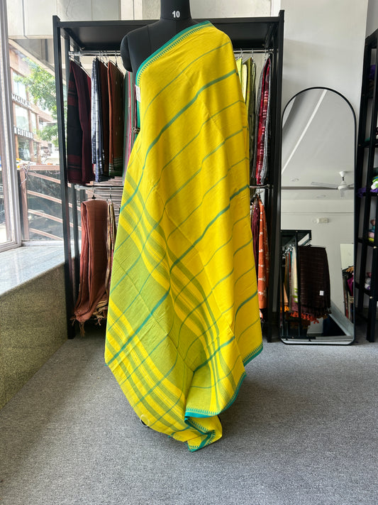 YELLOW DHANIAKHALI SAREE