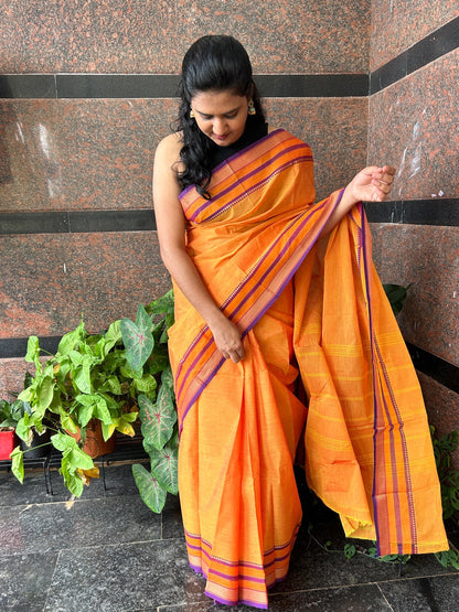 YELLOW KANCHI COTTON